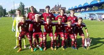 Latvijas U-17 izlasei otrais zaudējums V. Banņikova piemiņas turnīrā Kijevā