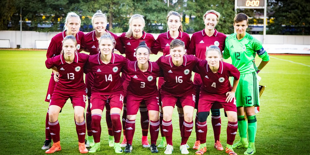 Latvijas sieviešu futbola izlase piekāpjas Jordānijai