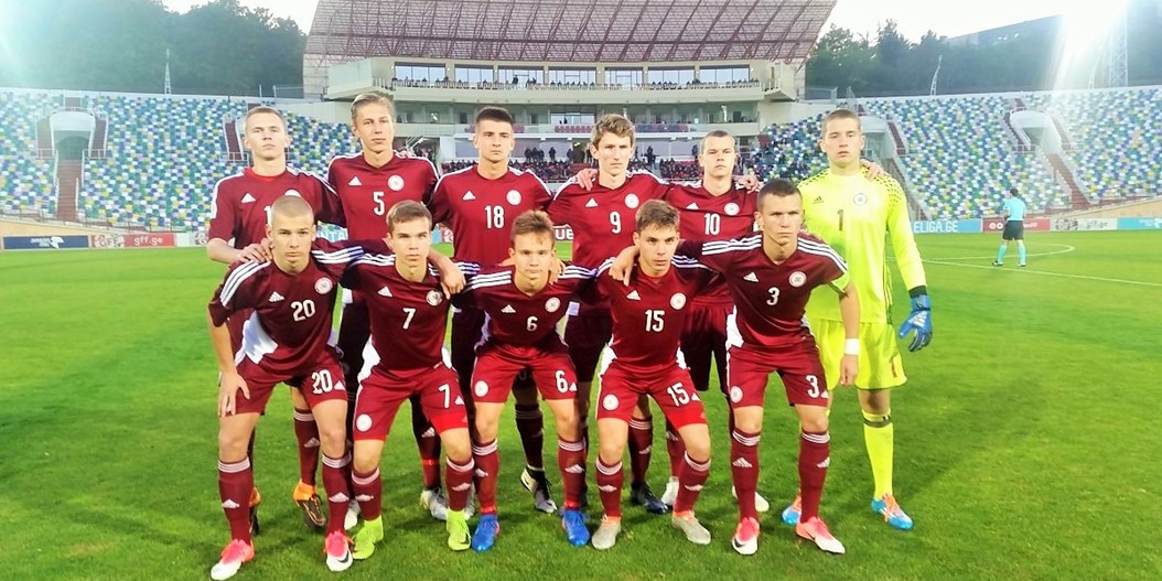 Latvijas U-17 izlase EČ kvalifikāciju iesāk ar zaudējumu Gruzijai