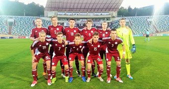 Latvijas U-17 izlase EČ kvalifikāciju iesāk ar zaudējumu Gruzijai