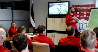 Uzsāk otro A-UEFA Elite Youth treneru kursu komplektēšanu