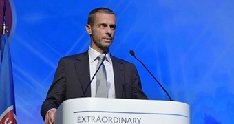 Par jauno UEFA prezidentu ievēlēts Aleksandrs Čeferins no Slovēnijas