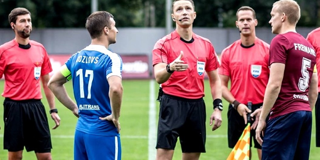 UEFA Eiropas un Jaunatnes līgas mačos Latvijas pārstāvjiem tiesnešu un delegātu nozīmējumi