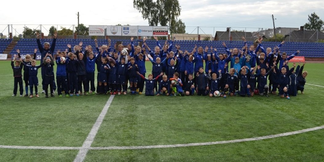 Futbola diena Daugavpilī aizvadīta ar Bērnu futbola festivālu