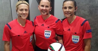 Diāna Vanaga tiesājusi UEFA Eiropas sieviešu U-19 čempionāta spēles