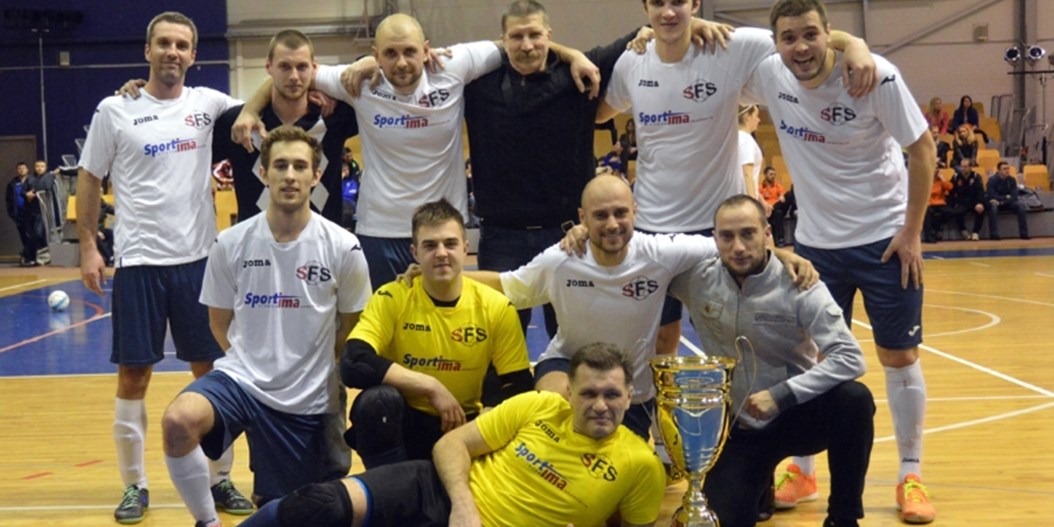 Rīgas kausa izcīņā telpu futbolā uzvar "SFS - Sportima"