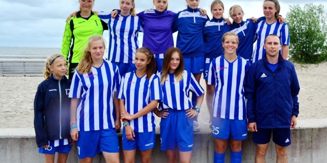 FK Iecava meiteņu komanda atgriezusies no Pērnavas turnīra "Summer Cup"