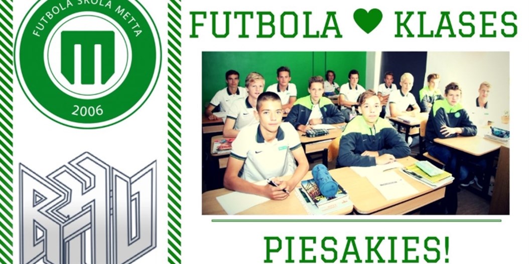 Rīgas Hanzas vidusskola aicina pieteikties topošos 7. klases skolniekus Futbola klasēm