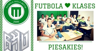 Rīgas Hanzas vidusskola aicina pieteikties topošos 7. klases skolniekus Futbola klasēm