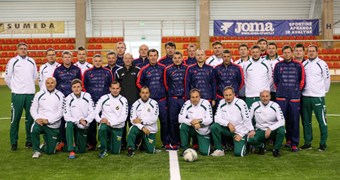 PRO-UEFA treneri no Latvijas un Lietuvas aizvadijuši apmācības Kauņā