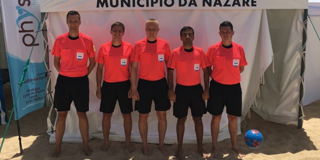 Jurijs Ivušins atgriezies no "Euro Winners Cup" turnīra apkalpošanas pludmales futbolā