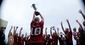 Kreiss atgūst Latvijas čempionu titulu pludmales futbolā
