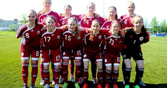 UEFA Attīstības turnīrs meitenēm: Latvija uzvar Igauniju