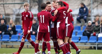 Federācijas kauss: Latvijas U19 izlase sāk ar neizšķirtu