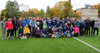 Latvijas amatieru minifutbola finālturnīrā uzvar "UPTK" komanda