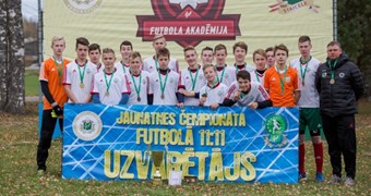FK Liepāja ar nevainojamu bilanci uzvar LJČ U-15 Attīstības grupas finālturnīrā