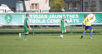 Latvijas Jaunatnes futbola čempionātā norisināsies U-14 B vecuma grupas finālturnīrs