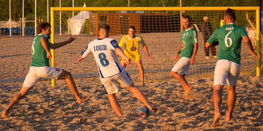 Notiks Latvijas pludmales futbola čempionāta ceturtais posms