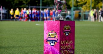 Abas Latvijas sieviešu futbola kausa izcīņas pusfināla spēles notiks 9. oktobrī
