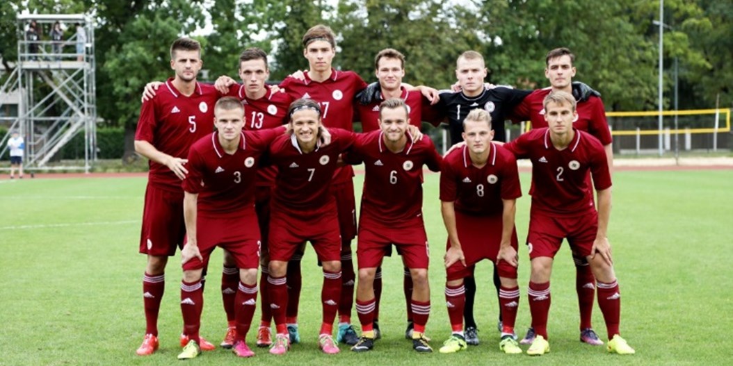 Latvijas U-21 izlase Jelgavā atņem punktus Ukrainai