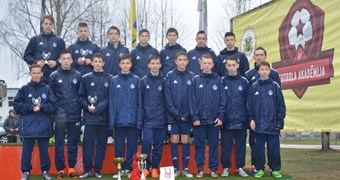 Sveikti labākie spraigām cīņām bagātā LFF Futbola akadēmijas U-14 izlašu turnīrā