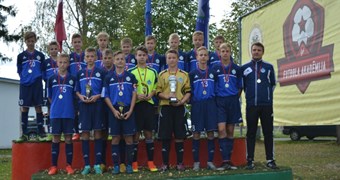 Rīgas reģiona puišiem pirmā vieta LFF Futbola akadēmijas U-13 izlašu turnīrā