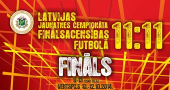 Ventspilī notiks Latvijas Jaunatnes čempionāta finālsacensības futbolā U13 grupā