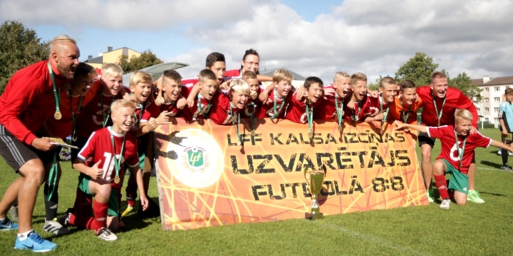 FK Liepāja U-12 vecuma komandai uzvara LFF kausa izcīņas turnīrā