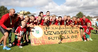 FK Liepāja U-12 vecuma komandai uzvara LFF kausa izcīņas turnīrā
