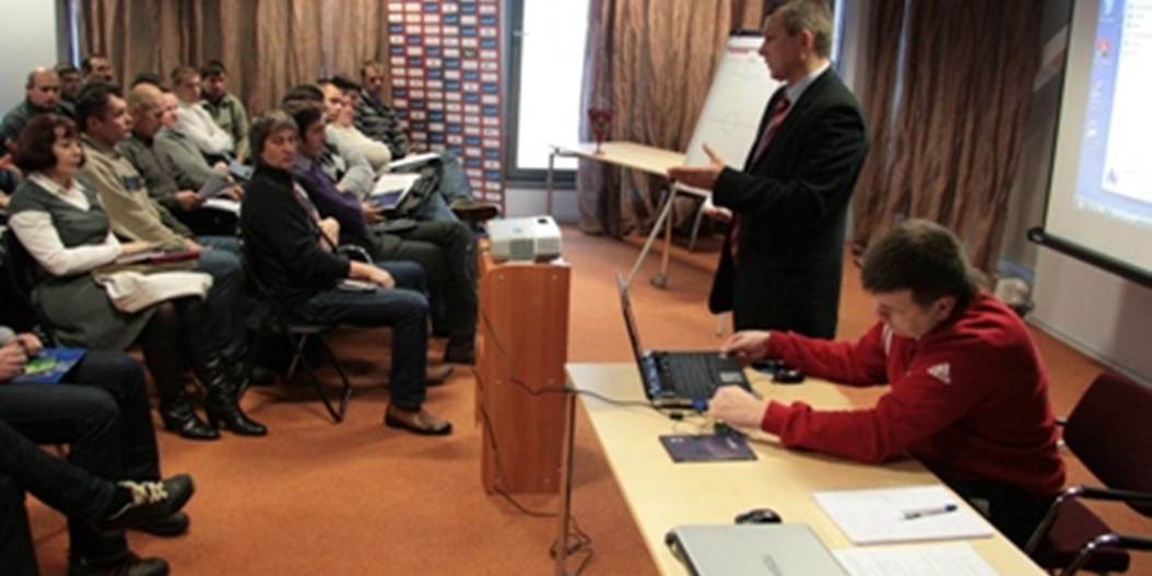 UEFA treneru seminārs 8.janvārī, lektors - J.Nagaicevs
