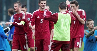 Latvijas U19 izlase EČ kvalifikācijas grupā ierindojās 3. vietā