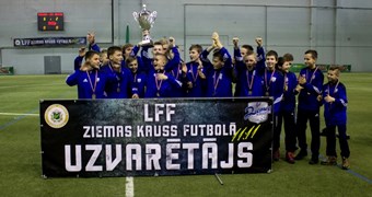 LFF Ziemas kausa izcīņa jauniešiem noslēdzas ar BFC Daugavpils uzvaru U-14 vecuma grupā