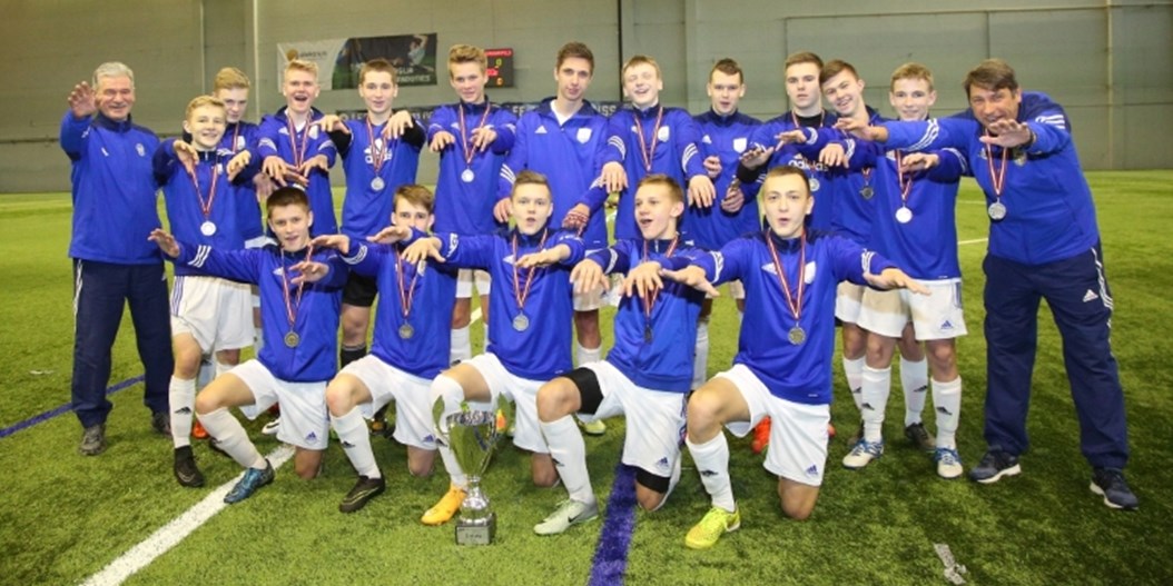 BFC Daugavpils U-16 puiši uzvar LFF Ziemas kausa turnīrā jauniešiem