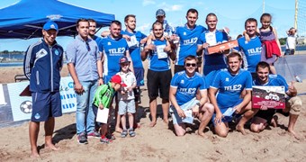 Aizvadīts ikgadējais pludmales futbola turnīrs Latvijas IT uzņēmumu komandām