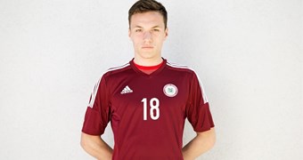 Raivis Jurkovskis iekļauts U-21 izlases kandidātu sarakstā spēlei ar Čehiju