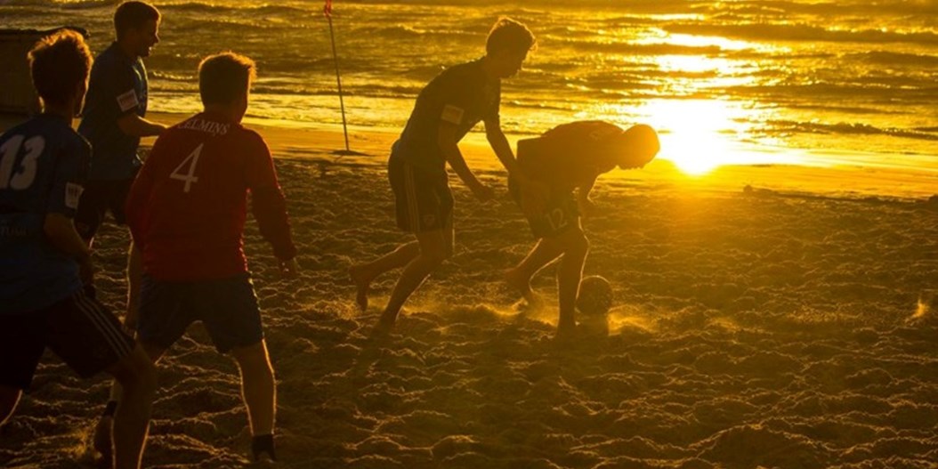 Liepājā notiks Latvijas kausa izcīņa pludmales futbolā