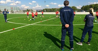 Trīs Riga United FC pārstāvji nedēļu smēlušies pieredzi Minhenes Bayern klubā
