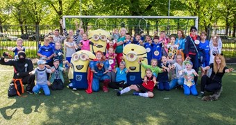 Rīgas Futbola skola atzīmējusi "Futbola dienu"