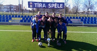 Rīgas skolu futbola finālturnīrā 10.-12. klašu grupā triumfē 92. vidusskola