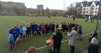 Rīgas skolu futbola finālturnīrs 4.-5. klašu grupā noslēdzies ar 72. vidusskolas uzvaru