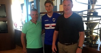 JFC "Skonto" akadēmijas futbolists Roberts Veips karjeru turpinās Itālijas kluba "U.C. Sampdoria" sistēmā