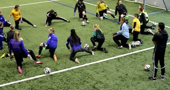 Uzsākta sieviešu futbola vārtsardžu sagatavošanas programma