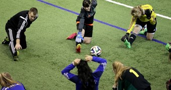 VIDEO: Jauna apmācību programma sieviešu futbola vārtsardzēm