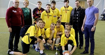 Sveķu internātpamatskolas komanda uzvar Latvijas Speciālās Olimpiādes futbola turnīrā