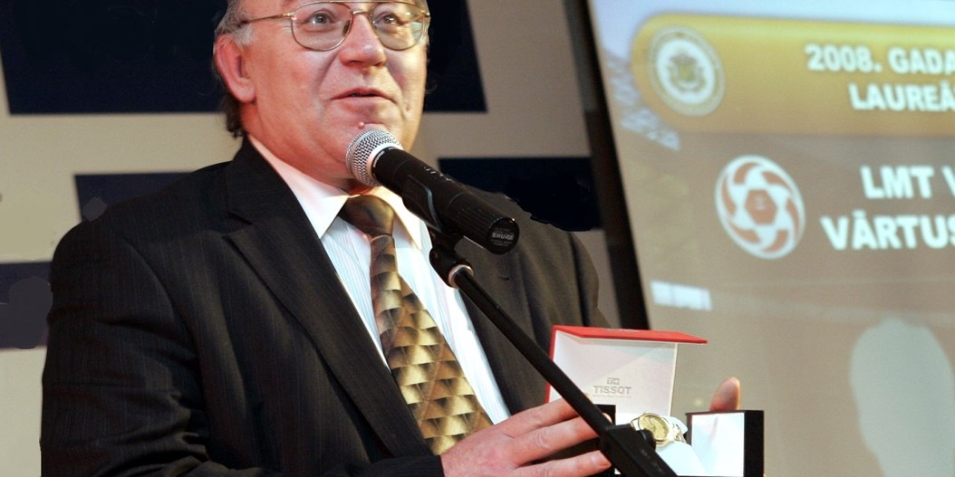 Latvijas gada labākā futbola žurnālista balva turpmāk tiks nosaukta Valērija Karpuškina vārdā