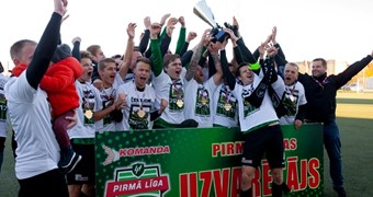 Valmiera Glass VIA sveikta kā komanda.lv 1. līgas čempione