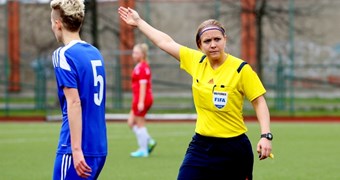 Latvijas tiesnesēm pirmoreiz uzticēta UEFA Sieviešu čempionu līgas izslēgšanas turnīra spēle