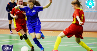 Latvijas meiteņu telpu futbola čempionātā noskaidrosies pirmās čempiones