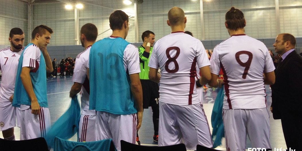 Anglijas un Latvijas telpu futbola izlase aizvadījusi otro savstarpējo pārbaudes spēli