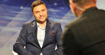 Māris Verpakovskis viesojas LTV "Sporta studijas" tiešraidē